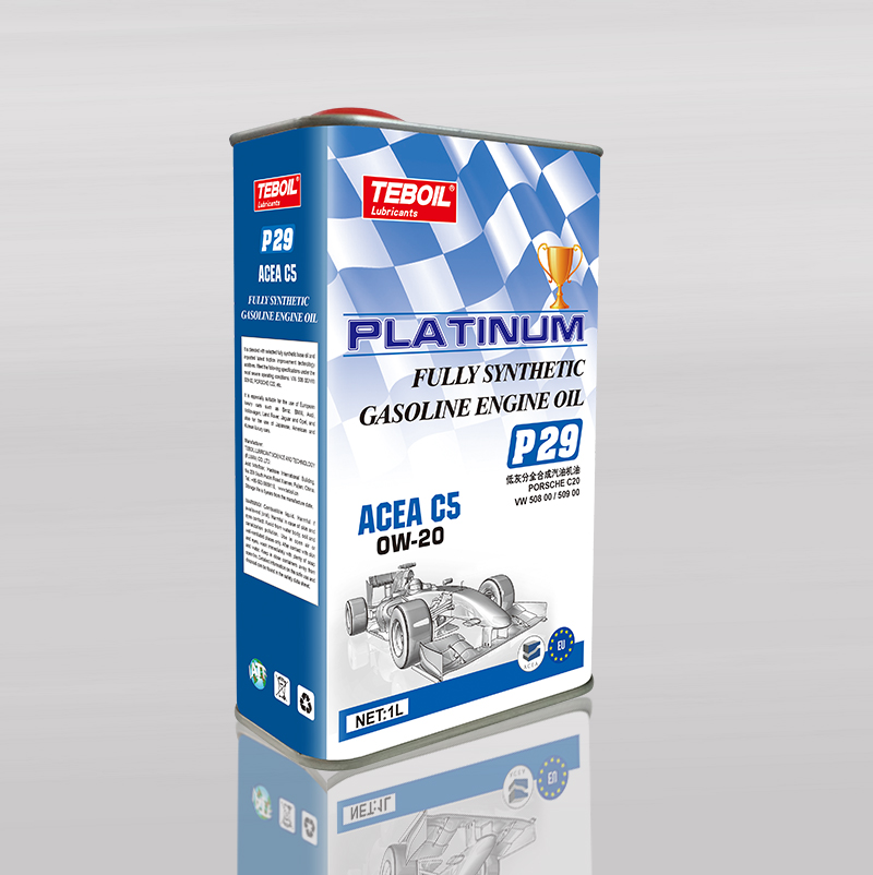 鈦鉑-鉑金系列 低灰分全合成汽油機油P29